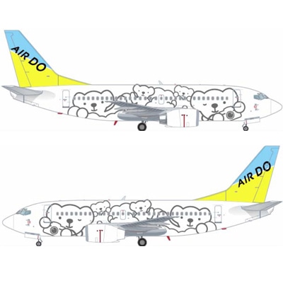 エア・ドゥが「ベア・ドゥ」特別塗装機－就航10周年記念キャンペーン