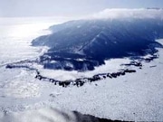 女満別空港発着の流氷遊覧飛行、今冬の運航終える－北海道航空