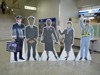 大阪国際空港のANA顔ハメボード