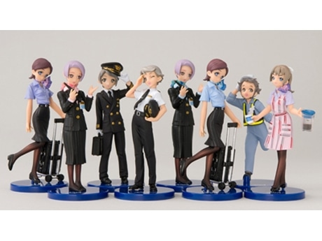 “Working People at Airports” Uniformed Figures by ANA Trading on Sale at 34 Airports across Japan
