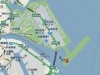 Haneda Runway D Appears on Google Maps - Manmade Island on the Sea