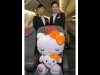 Kitty Profile on JAL Aircraft with Special Livery to Raise Cervical Cancer Prevention Awareness
