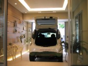 赤坂に三菱地所のモデルハウス－電気自動車を想定した車庫も提案