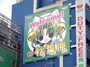 ブロッコリー、ゲーマーズ本店近くに「でじこ」の巨大看板