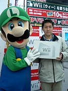 「Wii」発売で、ヨドバシAkibaに任天堂キャラクターが来店