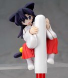 フィギュアと融合したオリジナル文具に新キャラ「巫女さん」