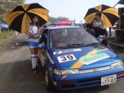 アキバの同人ショップ、痛車でラリー参戦－めろんちゃん全面に