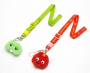 ガチャピン・ムックのネックストラップ－サイバーガジェットが販売