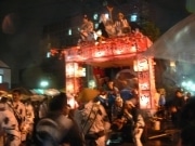 土崎神明社祭の曳山行事－雨天も勇壮な港祭り開催