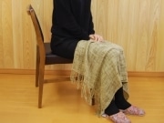秋田で古布が素材の「さき織り」展示会－作品の共同製作体験も