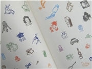 大阪の絵はんこ作家・カキノジンさん、秋田で東北初の教室開講
