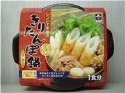 チンして5分の即席「きりたんぽ鍋」－秋田の食品会社が発売