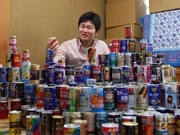 デザインに魅せられて集めた「缶コーヒー」700種－秋田の新聞記者が収集