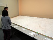 100年前の雄物川流域地図－秋田市「雄物川改修計画図」展で披露