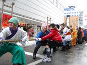 秋田・商店街対抗「綱引き大会」開催へ－雪だるまコンテストも