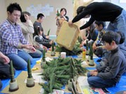 秋田で「イクメン」サークルがワークショップ－「木育」テーマに