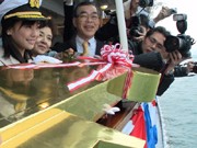 「びわ湖開き」、湖上パレードに40隻－一日船長に倉科カナさん