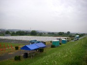 「調布市花火大会」準備大詰め－18日19時20分打ち上げ開始