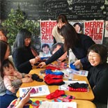 靴下で被災地の自立支援目指す 調布のレッグウエア専門店がソーシャルソックス販売