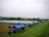 「調布市花火大会」準備大詰め－18日19時20分打ち上げ開始