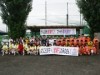 調布で福島の少年サッカーと交流試合－屋外グラウンドでのびのびと