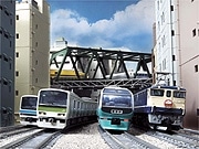 松屋銀座で「鉄道模型ショウ」－大ジオラマに11編成が走行