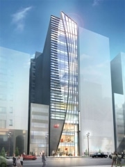 銀座ガスホール跡地に新商業ビル「gCUBE」－H&Mなど8店舗出店