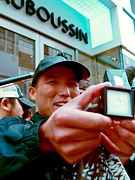 ダイヤモンド無料配布に5,000人以上が大行列－10時35分に終了合図