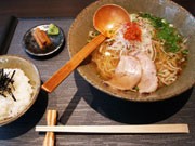 築地・アパホテルにラーメン店「天雷軒」－朝食にはスープ使った「茶漬け」定食も