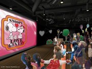 スヌーピー×銀座ソニービル、バレンタインで全館コラボ－グッズ販売も