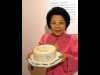 銀座で今田美奈子さんの世界展－ご出産祝いのケーキも