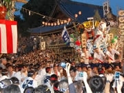 「博多祇園山笠」フィナーレ迎える－「追い山」に大勢の見物客