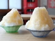 老舗うどん店「かろのうろん」、復活した「みつかけ氷」が人気に