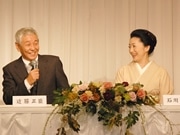 九州出身の石川さゆりさん、博多座初登場－近藤正臣さんと来福会見