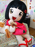 太宰府のキャラクター・千梅ちゃん、キャナルシティ博多でライブ