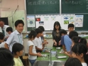 三洋電機、元街小学校で「環境とエネルギー」の出張授業