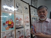 横浜人形の家で「仮面ライダー」の漫画家ら原画グループ展