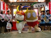 旅フェアに「ひこにゃん」など14のご当地キャラ―キマグレンも