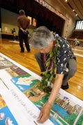 JICAでハワイ移民の歴史を伝える「ハワイ日系人歴史絵巻展」