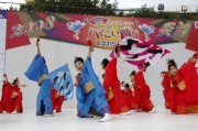 「ハマこい踊り」をひこにゃんが応援-Y150やトライアスロン会場でも開催