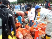 山下公園海底・海面・陸上清掃の参加者募集-海をつくる会