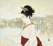 赤レンガで日本の美を感じる美人画展「志村立美-美人画の世界」