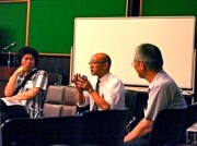 映画「ザ・コーヴ」上映を支持する市民の集いに横浜ニューテアトル支配人ら