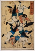 中央図書館で「面白横浜浮世絵展」-「遊び」をテーマに
