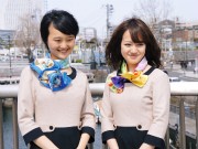 赤レンガ倉庫で「横浜ファッションウィーク」-横浜スカーフをPR