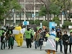 スタジアム周辺でのキャンペーン