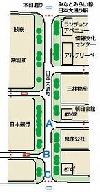 横浜カーフリーデー2005の会場地図