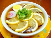 話題の「レモンラーメン」に夏バージョン－8月限定で提供開始