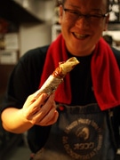 お好み焼きのルーツ「一銭洋食」を限定復活－広島・老舗店「越田」