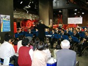 消防博物館で無料コンサート－東京消防庁音楽隊が生演奏